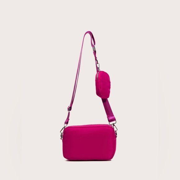 SHEIN Handbags - Shein Hot Pink Belt Bag